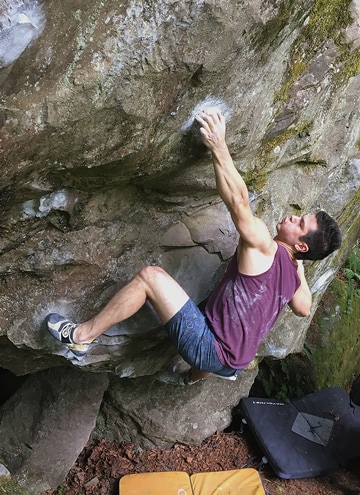 Nick Scarpelli on Dolza (V10)